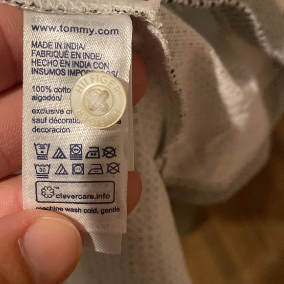 Mens black and white checkered polo - Picture 4 of 4